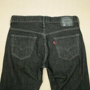 Levi's 569 Loose Straight Jeans Size 30 X 32 black.  New